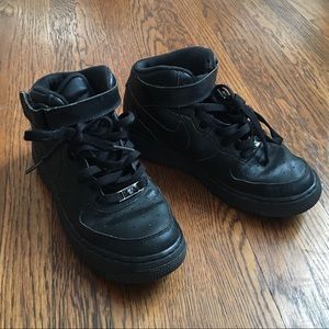 COPY - Nike Air AF-1 82 black size 6Y/M, 8W velcro rare